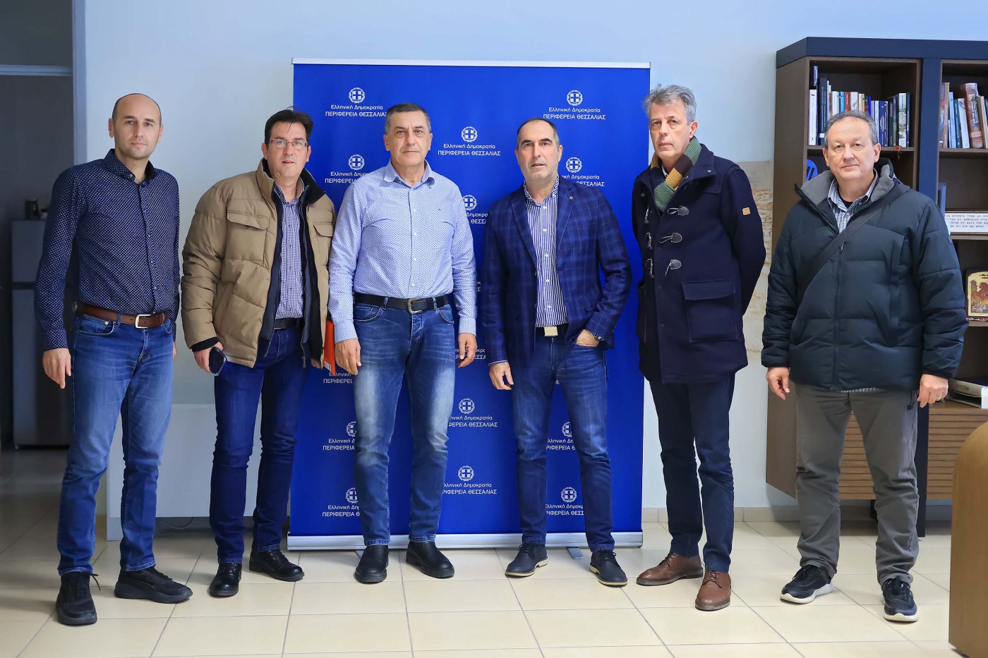 Με το Δ.Σ. της Ένωσης Συντακτών Θεσσαλίας Στ. Ελλάδος και Εύβοιας ο Περιφερειάρχης Θεσσαλίας Δημ. Κουρέτας