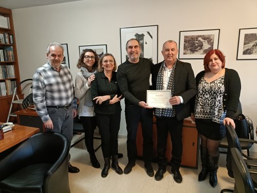 Απονεμήθηκε το Βραβείο Μαρκατά  από το Μορφωτικό Ίδρυμα της ΕΣΗΕΘΣτΕ-Ε